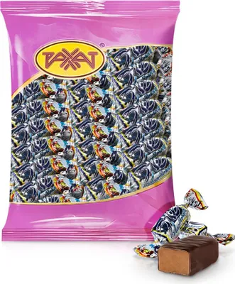 Produktbild von Schokokonfekt - Lastotschka, mit Zitronengeschmack, Rakhat, 150 g