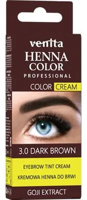 Zdjęcie produktu dla Venita 15G Henna Do Brwi Krem 3.0 Dark Brown /878
