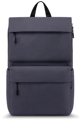 Produktbild von Laptop Rucksack Damen Herren Grau 15,6 Zoll