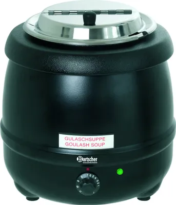 Produktbild von Bartscher Suppentopf Economic, 9L, schwarz