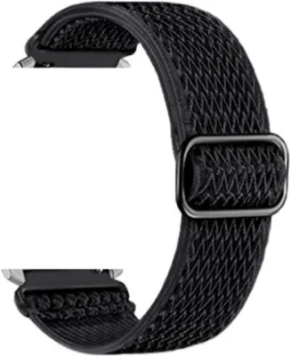 Produktbild von INF Fitbit Versa 2 Nylon-Uhrenarmband Schwarz
