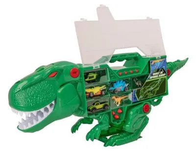 Imagen del producto de Transportador de dinosaurios robóticos Beast Machines de Teamsterz