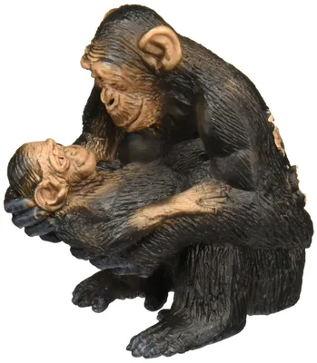Produktbild von Schleich 14679 - Schimpansen-Weibchen mit Baby