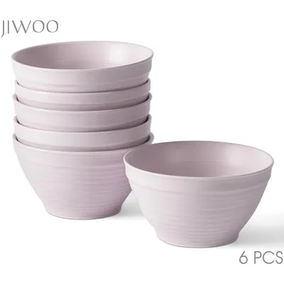 Produktbild von Schale set 6er Ø11,8cm Frühstücksschale Müslischalen Snackschale Keramik Schalen Bowl für 6 Personen Matt-Glasur Mikrowellen- und Spülmaschinengest