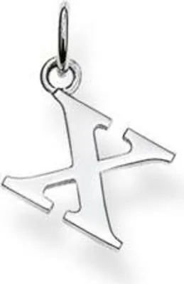 Produktbild von Thomas Sabo PE611-001-12 Ketten-Anhänger Buchstabe X Sterling-Silber