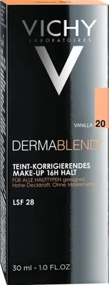 Produktbild von VICHY Dermablend teintkorrigierendes Make-up Fluid 20 Vanilla, 30 ml Lösung