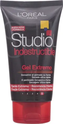 Produktbild von L’Oréal Paris Indestructible, Männer, 150 ml, Alle Haare, 1 Stück(e), Röhre, 1118521 S - INGREDIENTS: AQUA / WATER ● ALCOHOL DENAT. ● Propylene Glycol ● ACRYLATE /...