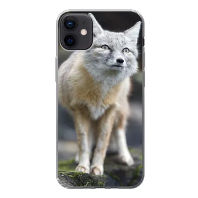 Produktbild von MuchoWow® Handyhülle Schutzhülle Hülle für iPhone 12 mini Fuchs - Makro - Baum Silikon Softcase Handy Hülle - Bild
