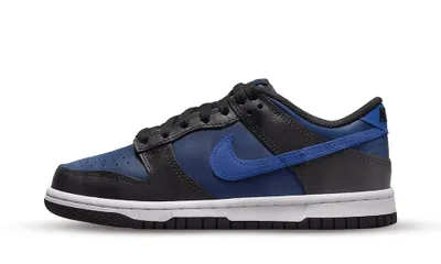Zdjęcie produktu dla Nike Dunk Low czarno-niebieskie – rozmiar 36,5 (EU) – 4,5Y (US)