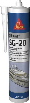 Immagine prodotto di Sika Silicone Sg20 sigillante 300ml Trasparente Trasparente Taglia Unica