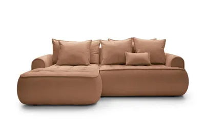 Produktbild von Szmiglu-Meble  PL Modernes Ecksofa mit Schlaffunktion und Bettkasten Couch links ESHE - LEO 07