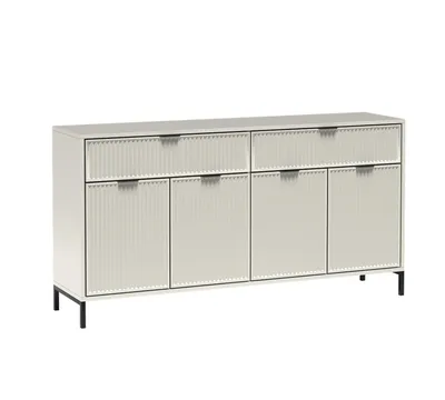 Produktbild von AX LIVING Berlinette 1 Kaschmir Kommode beige mit Schubladen, 165,3 cm
