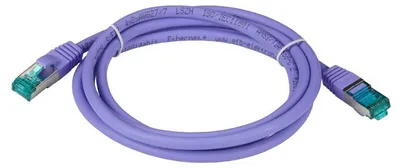 Immagine prodotto di Cavo patch RJ45 Cat.6A S/FTP LSZH -- viola 10m