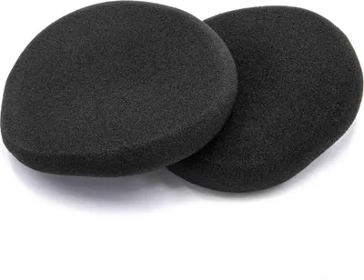 Produktbild von vhbw 2x Ohrpolster kompatibel mit Logitech H800 Kopfhörer Headset, Schaumstoff Schwarz