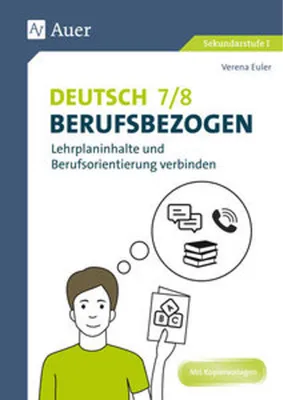 Produktbild von Deutsch 7-8 berufsbezogen