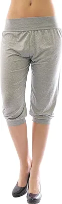 Produktbild von Harem Harems Aladin Pump Hose Capri 3/4 hoher Bund Leggings Leggins Baggy Sommer hellgrau M