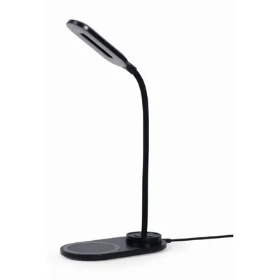 Obrázok produktu pre GEMBIRD Gembird TA-WPC10-LED-01 nabíjačka mobilných zariadení Smartphone Black DC Bezdrôtové nabíjanie Indoor