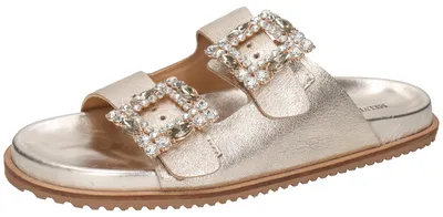 Productafbeelding van Melvin & Hamilton slippers voor dames, model Eve, kleur goud, maat 35