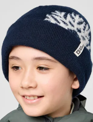 Zdjęcie produktu dla Czapka zimowa Jack Wolfskin Palaja K, uniseks, dla dzieci, kolor: granatowy, uniwersalny rozmiar (EU)