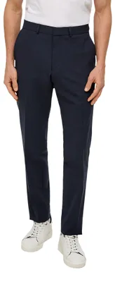Obrázok produktu pre s.Oliver 2149089.5952.106, Základné nohavice, Samec, Modrá, Úzky, Kariéra, Gombík, Zips