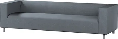 Produktbild von Dekoria Bezug für Klippan 4-Sitzer Sofa, grau, Bezug für Klippan 4-Sitzer