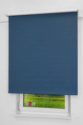 Produktbild von Lysel - Qualitätsrollo abdunkelnd violettblau, (B x H) 43cm x 190cm in blau/violettblau