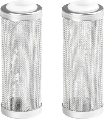 Obrázok produktu pre Vonkajší filter do akvária, nerezová oceľ, 16 mm, 2 kusy, pre akváriá