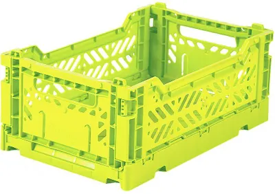 Produktbild von Aykasa Faltbox Klappbox ACID YELLOW neongelb mini