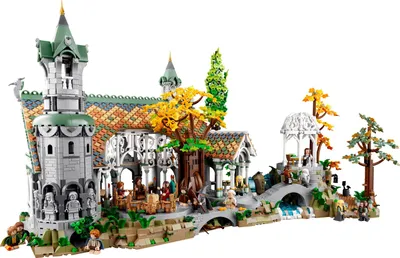 Zdjęcie produktu dla LEGO ICONS 10316 Rivendell WŁADCA PIERŚCIENI FRODO