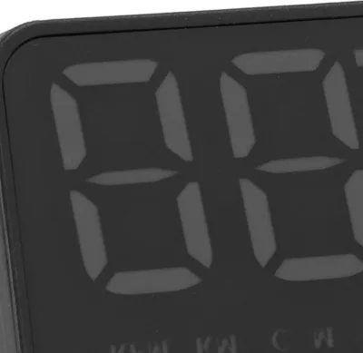 Immagine prodotto di Display HUD Allarme universale di velocità eccessiva OBDII Proiettore sul parabrezza Head-Up Meter Indicatore della temperatura dell'acqua per auto