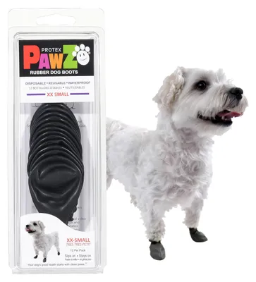 Immagine prodotto di Stivali Pawz Dog 12 pezzi Nero Taglia XXS