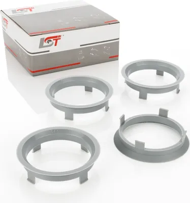 Produktbild von 4x Zentrierringe Grau Alufelgen Ø 60,1 mm - 54,1 mm für MAZDA HONDA LEXUS SUZUKI