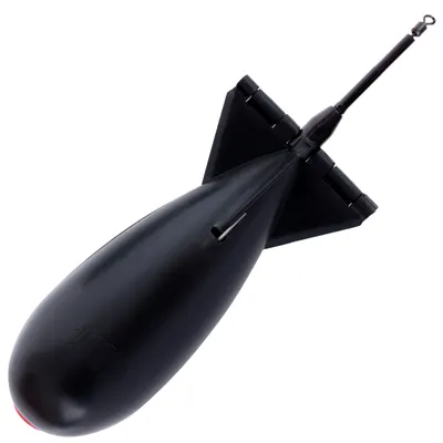 Produktbild von Spomb midi 14,8x5,5cm black - Futterrakete