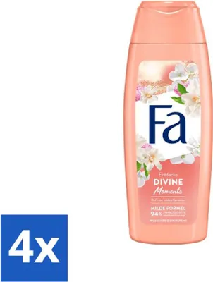 Obrázek produktu pro Fa - Sprchový krém - Divine Moments - Vyživující a osvěžující - 250 ml - hodnotné balení - 4 kusy