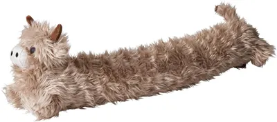Immagine prodotto di Copertura in Pelliccia sintetica per finestre, contro le correnti d'aria, altezza 75 cm, color marrone chiaro, marca H&L