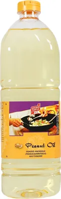 Produktbild von Heuschen & Schrouff | Erdnussöl - 1 L - Hochwertiges Pflanzenöl - 100% Erdnüsse - Hoch Erhitzbar