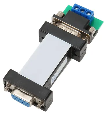 Image de Adaptateur convertisseur série RS232 vers RS485, convertisseur bidirectionnel avec bornier pour la transmission de données industrielles sur de longues distances