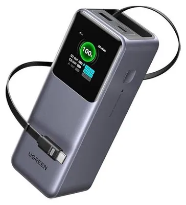 Immagine prodotto di Rivacase Power Bank VA1086 60000 mAh PD 100W con Luci LED da Campeggio