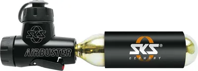 Produktbild von SKS 11105 Kartuschenpumpe Airbuster 125mm,inkl. Pumpenhalterung DV/AV/SV, schwarz