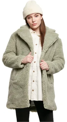 Obrázok produktu pre Urban Classics Dámske - OVERSIZED SHERPA Mantel salvia - XS