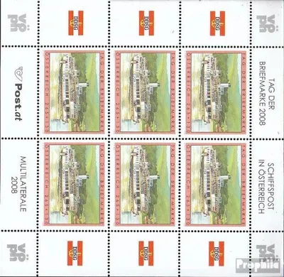 Produktbild von Briefmarken Österreich 2008 Mi 2767Klb Kleinbogen (kompl.Ausg.) gestempelt Tag der Briefmarke