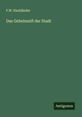 Produktbild von Das Geheimniß der Stadt