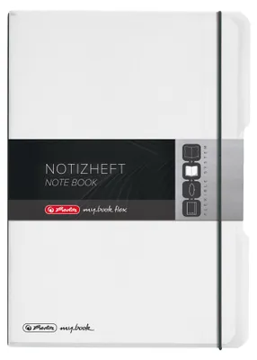 Zdjęcie produktu dla Herlitz my.book flex, Przezroczysty, A4, 40 ark., 80 g/m², Papier w kratkę