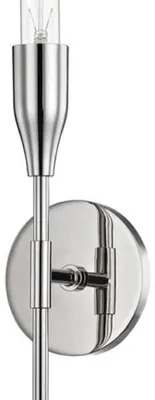 Obrázok produktu pre Casa Padrino luxusná nástenná lampa strieborná 12,1 x 8,9 x v. 59,7 cm - nástenná lampa do obývačky