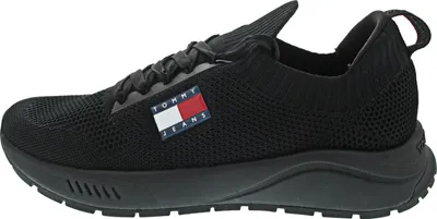 Produktbild von Tommy Jeans Runner Knitted Sneaker low Schwarz in Gr. 41