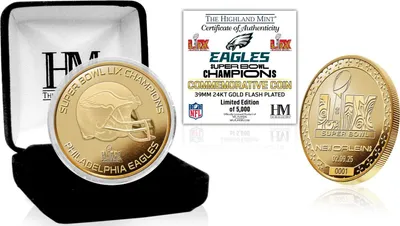Produktbild von Philadelphia Eagles Super Bowl LIX Gold Coin (39mm) Münze