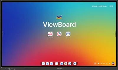 Produktbild von Viewsonic IFP6534 Display, 165,1 cm (65"), 1650,24 x 942,01 mm, 450 cd/m², 1,07 Milliarden Farben, 3840 x 2160 Pixel, TFT-LCD
