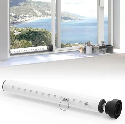 Produktbild von Sicherheitsstangen für Fenster, verstellbar - Schutz gegen Einbruch - 2,54 cm - 2 Stücke