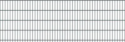 Produktbild von Doppelstabmattenzaun Goliath 8/6/8 mm - Ausführung: anthrazit beschichtet, Höhe: 83 cm, Länge: 251 cm