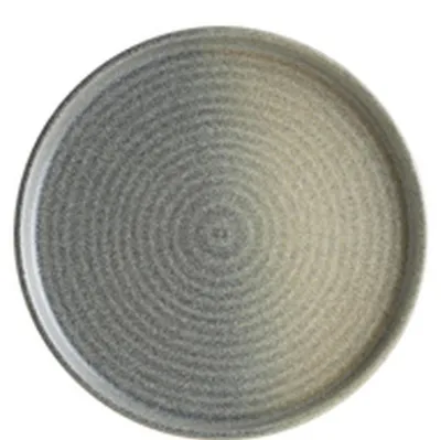 Obrázek produktu pro Miska na servírování z hornfelsu, vlnitý design, plochá, průměr 28 cm - 6 kusů